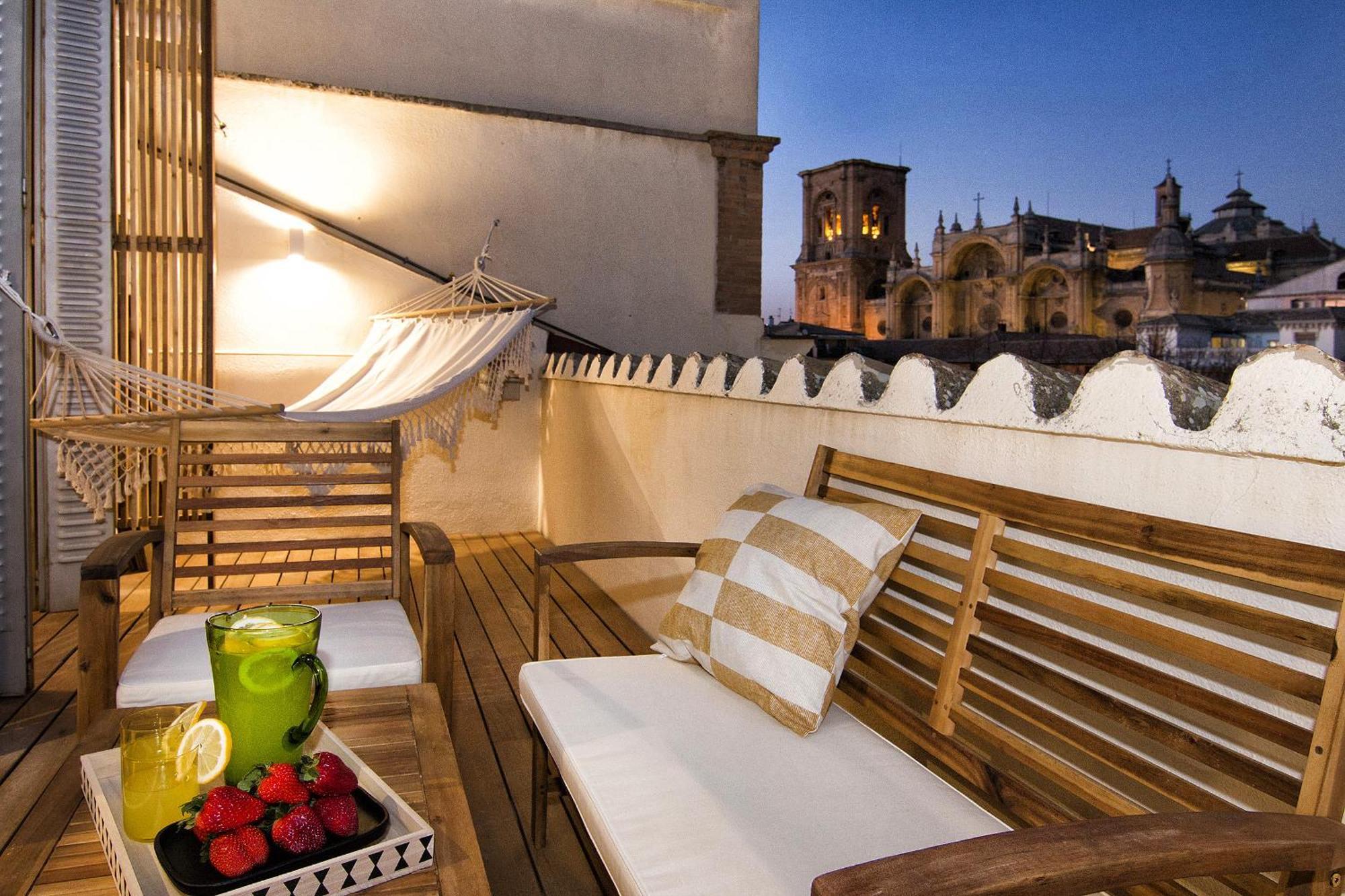 Apartmán Bibrambla Penthouse Over Cathedral Granada Exteriér fotografie